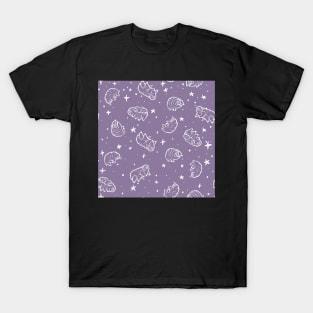 Tardigrades in Space (lavender) T-Shirt